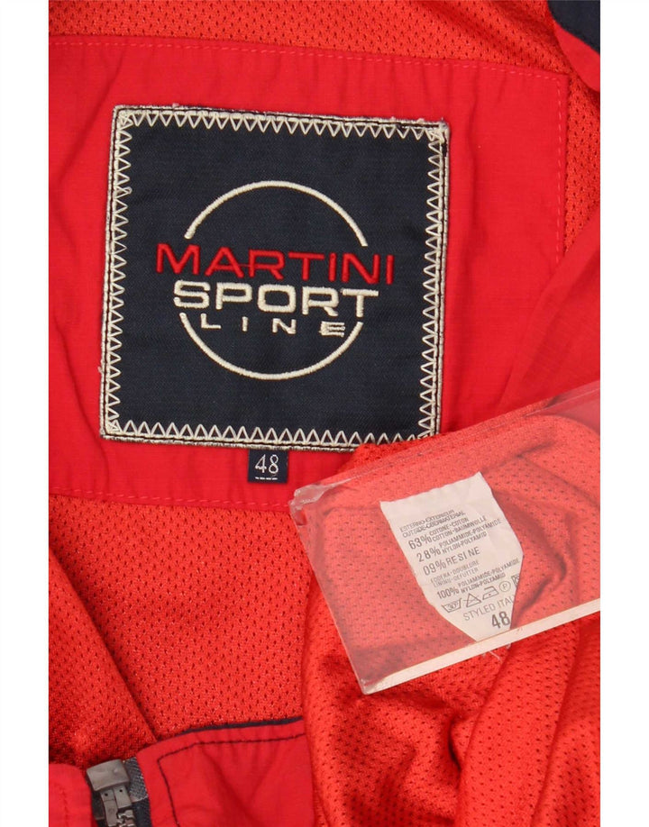 Chaqueta bomber vintage para hombre IT 48 Algodón azul marino medio