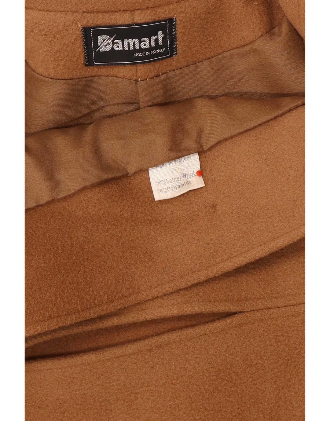 Abrigo Damart Mujer EU 40 Lana Beige Medio