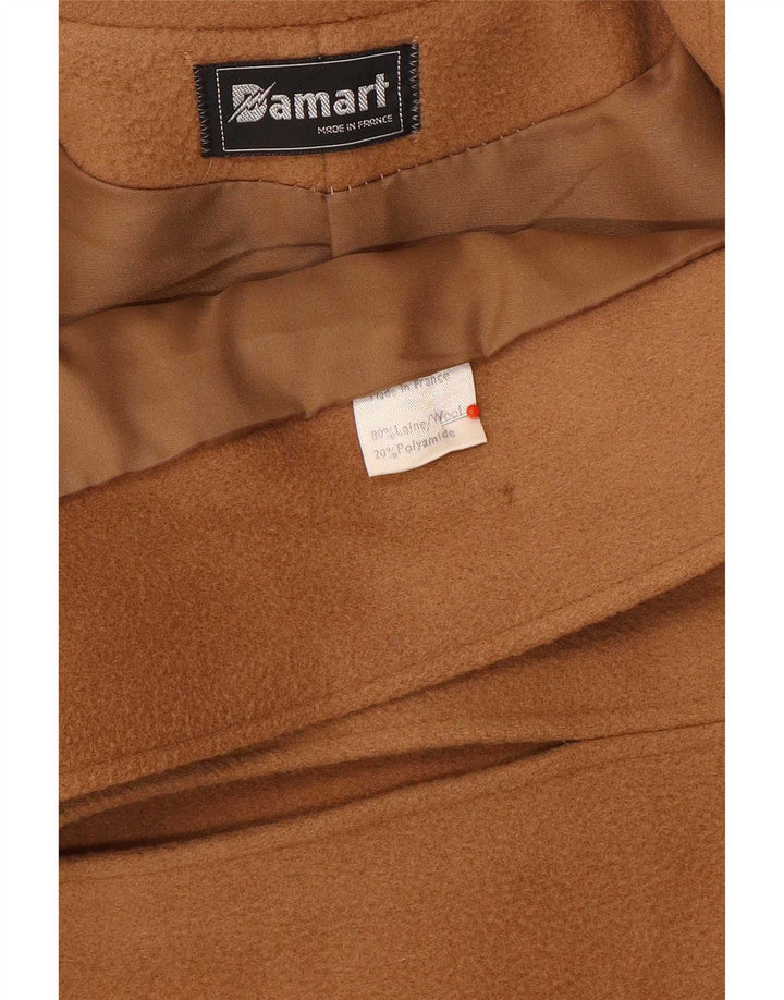 Abrigo Damart Mujer EU 40 Lana Beige Medio