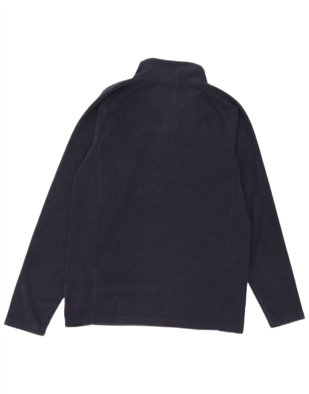 Kappa Jersey polar con cremallera y cuello para niños 13-14 años Azul marino Poliéster
