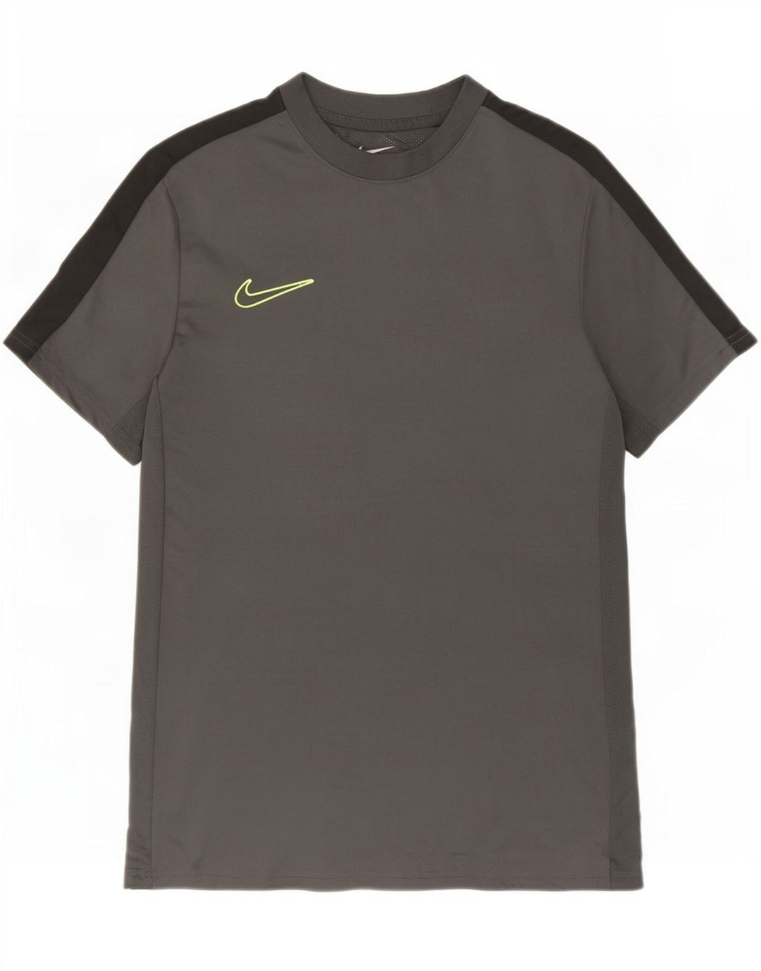 Camiseta Nike Dri Fit Slim para hombre Gris medio Colorblock Poliéster