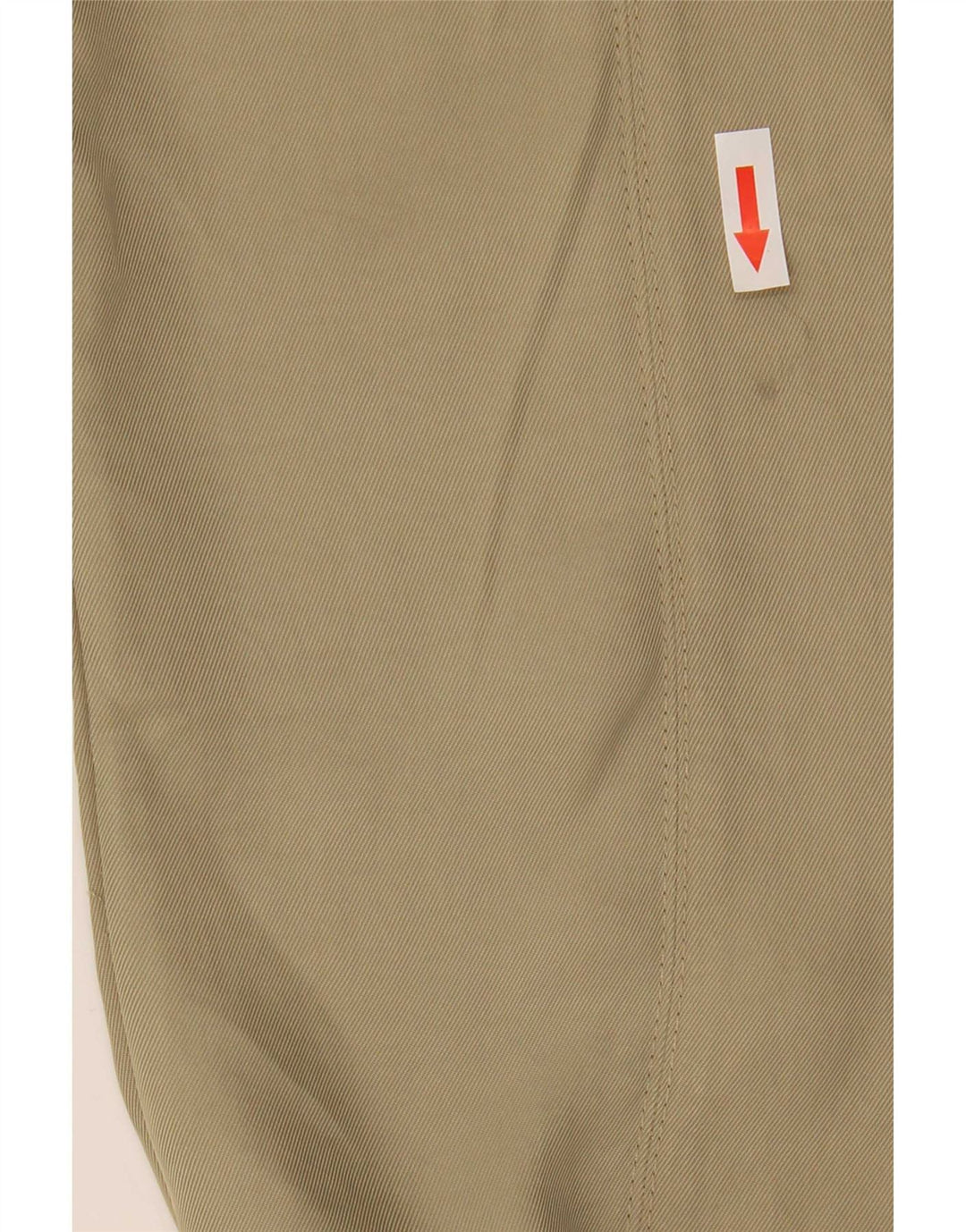 Zara Mujer Joggers Pantalones Casuales Medianos W28 L26 Poliéster Caqui