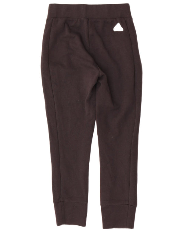 Adidas Mujer Chándal Pantalones Joggers UK 4/6 XS Negro Algodón