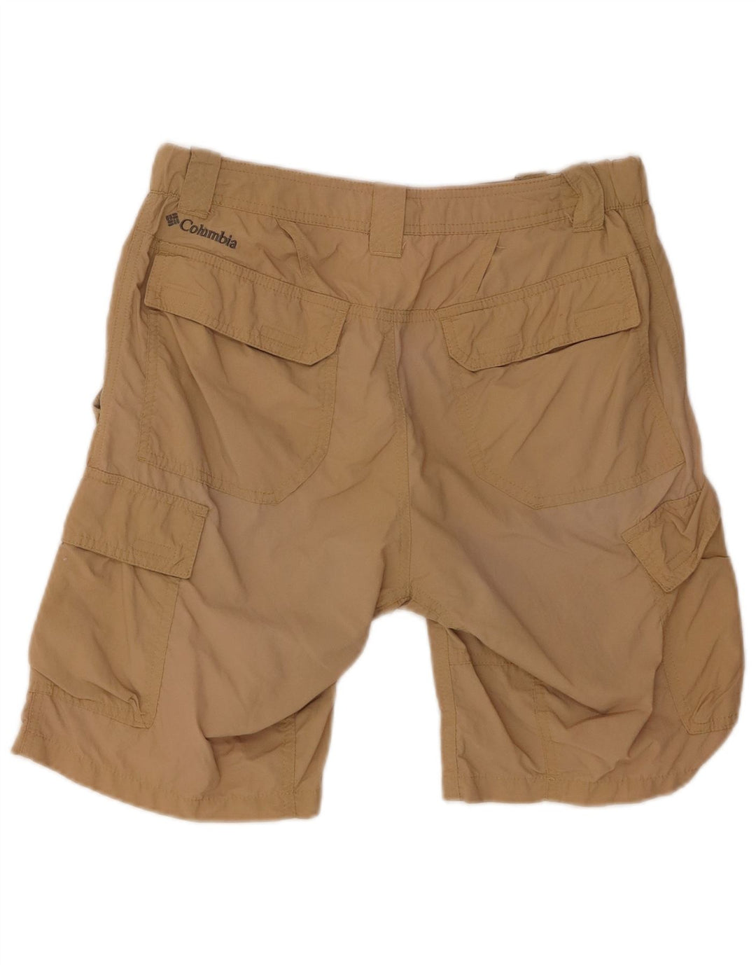 Shorts cargo para hombre COLUMBIA W32 Nylon beige medio