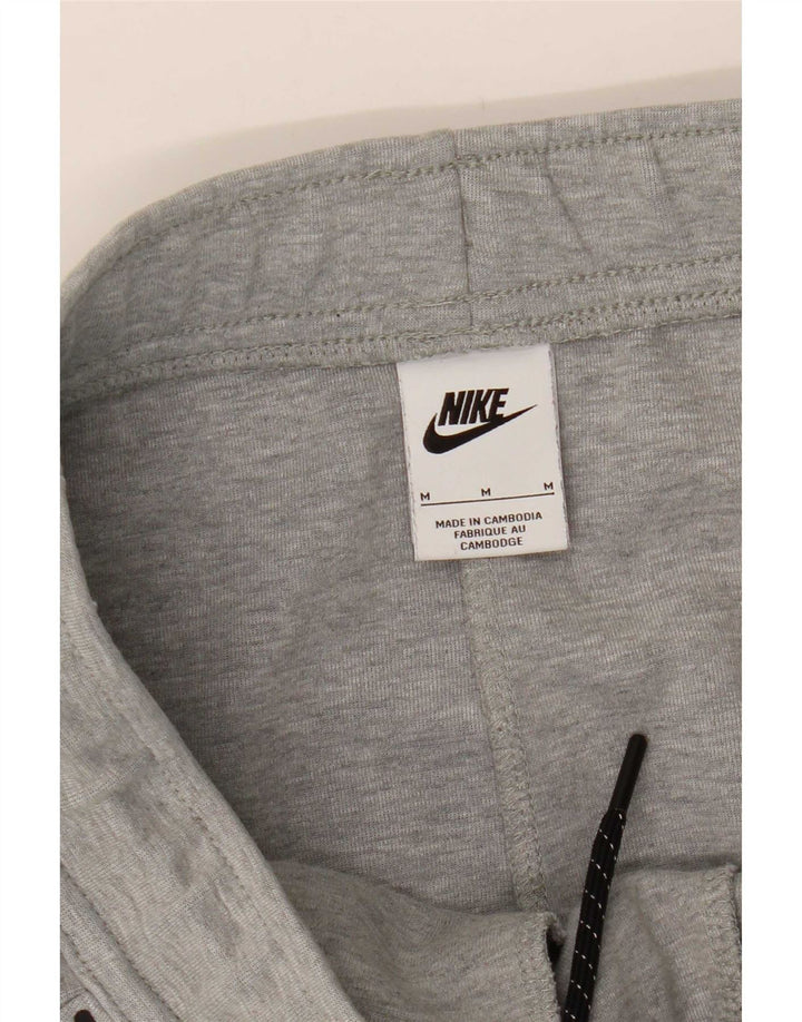 Pantalones De Chándal Nike Hombre Joggers De Algodón Moteado Gris Medio