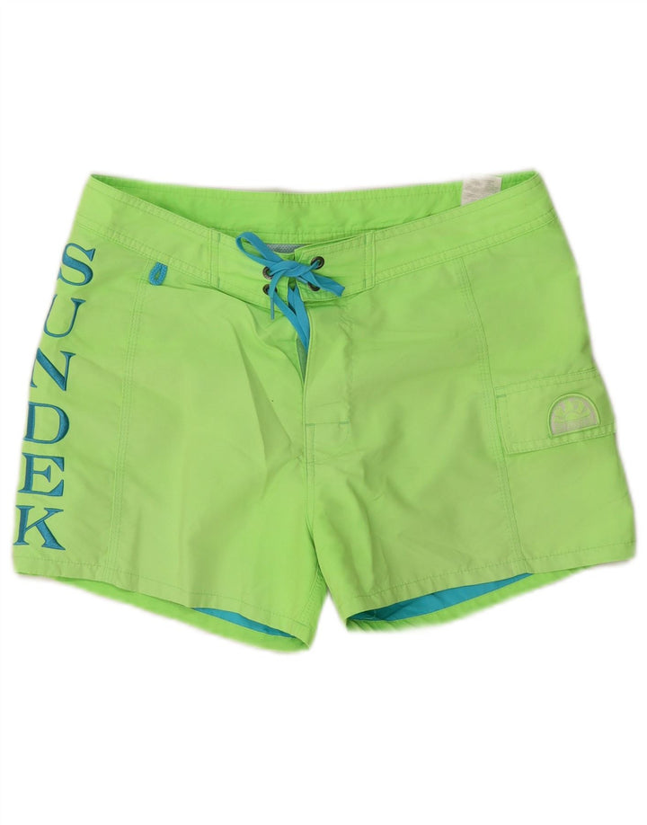 Bañador Sundek Hombre Con Estampado De Poliéster Verde Medio