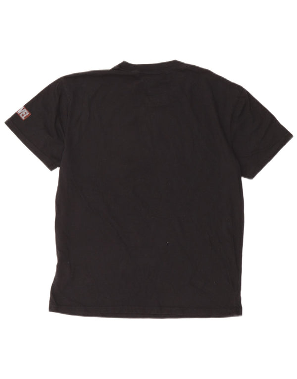 Hollister Camiseta con gráfico de ajuste relajado para niños 15-16 años XS Negro Comics