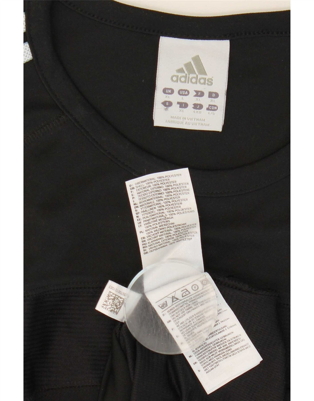 Adidas Hombre Climacool Chaleco Top XL Negro Poliéster
