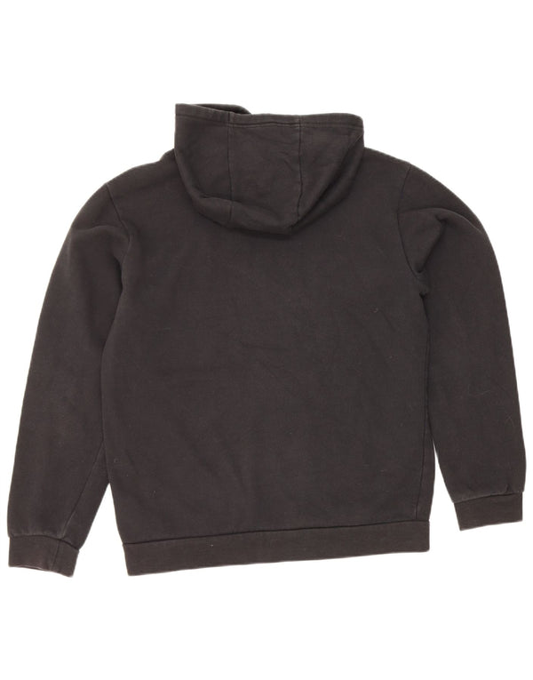 Adidas - Sudadera con capucha para mujer (talla 10), color negro