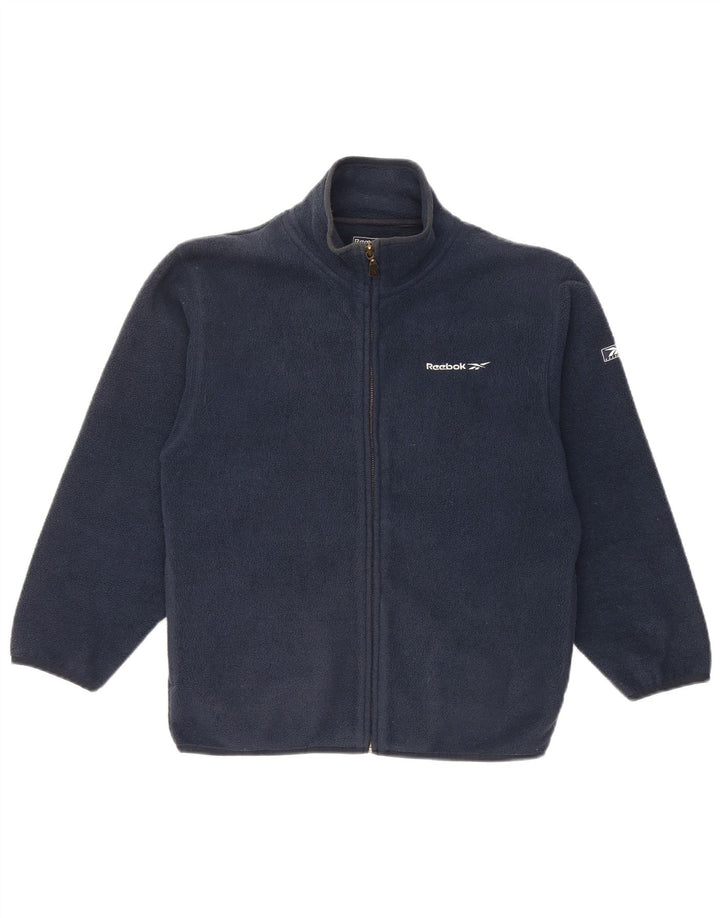 Reebok Chaqueta Polar Niño 10-11 Años Azul Marino Poliéster