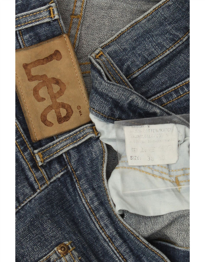 LEE Vaqueros rectos Brooklyn para hombre W38 L30 Algodón azul