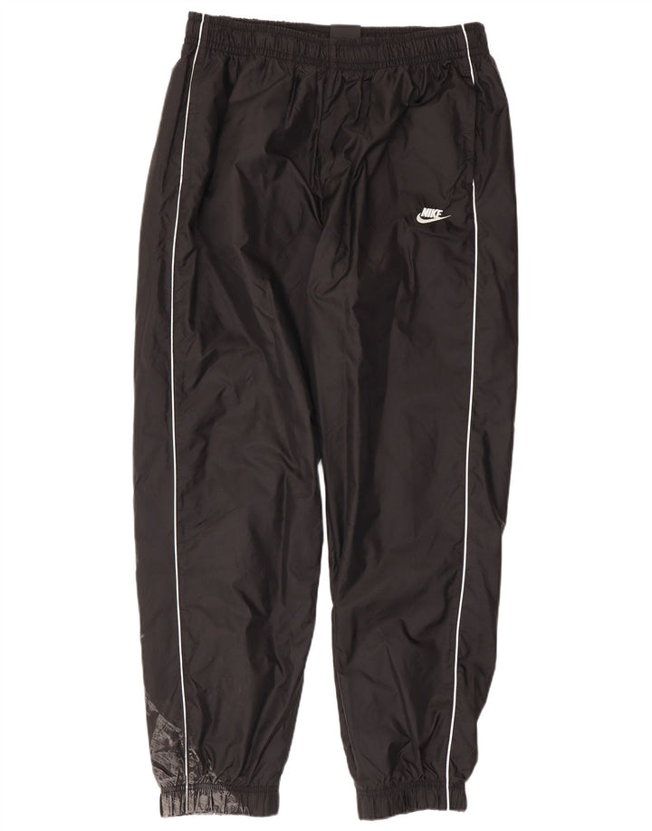 NIKE Hombre Pantalones de Chándal Joggers XL Nylon Negro