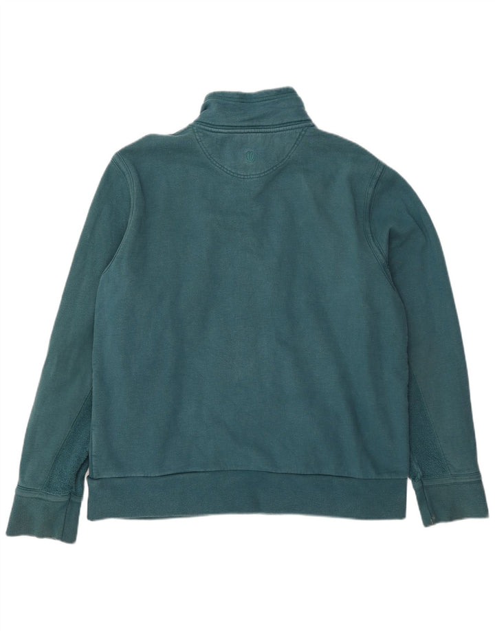 Chaqueta superior de chándal con estampado gráfico de hombre de Fat Face Algodón verde grande