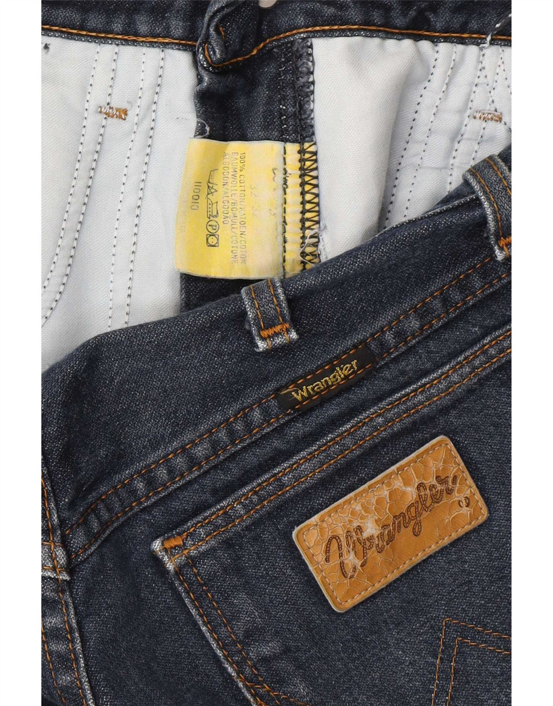 Vaqueros Wrangler Mujer Bootcut W32 L32 Algodón Azul