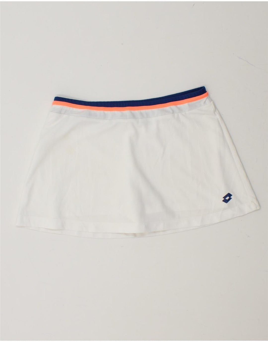 LOTTO Womens Tennis Skirt UK 12 Medium  White Vintage Lotto and Second-Hand Lotto from Messina Hembry 
