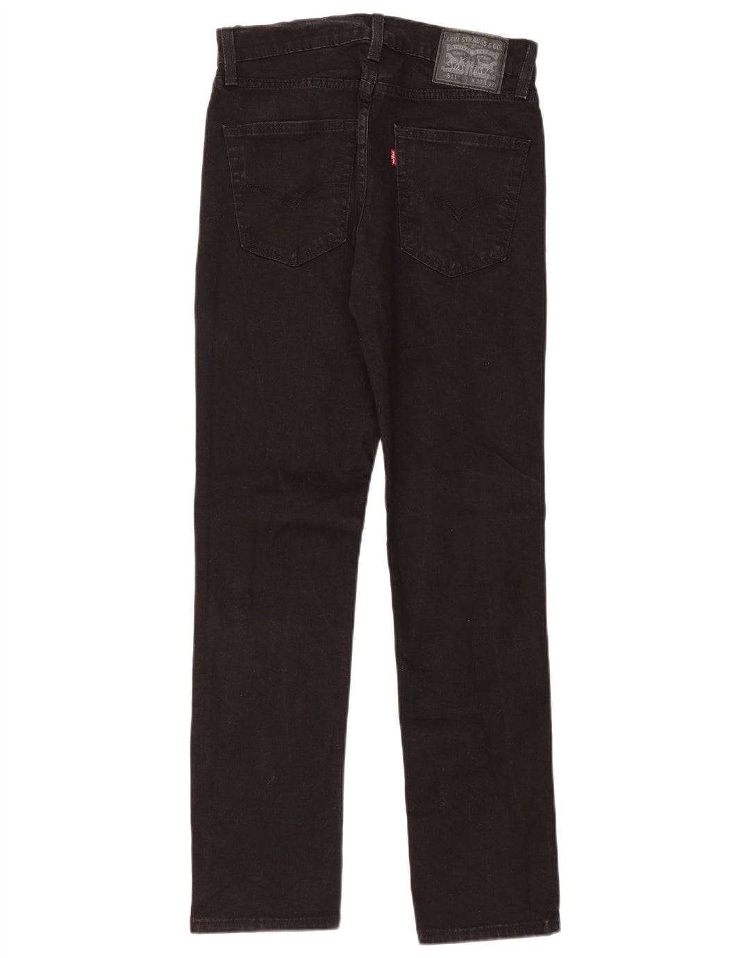 Levi's Hombre 511 Slim Jeans W30 L32 Algodón Negro