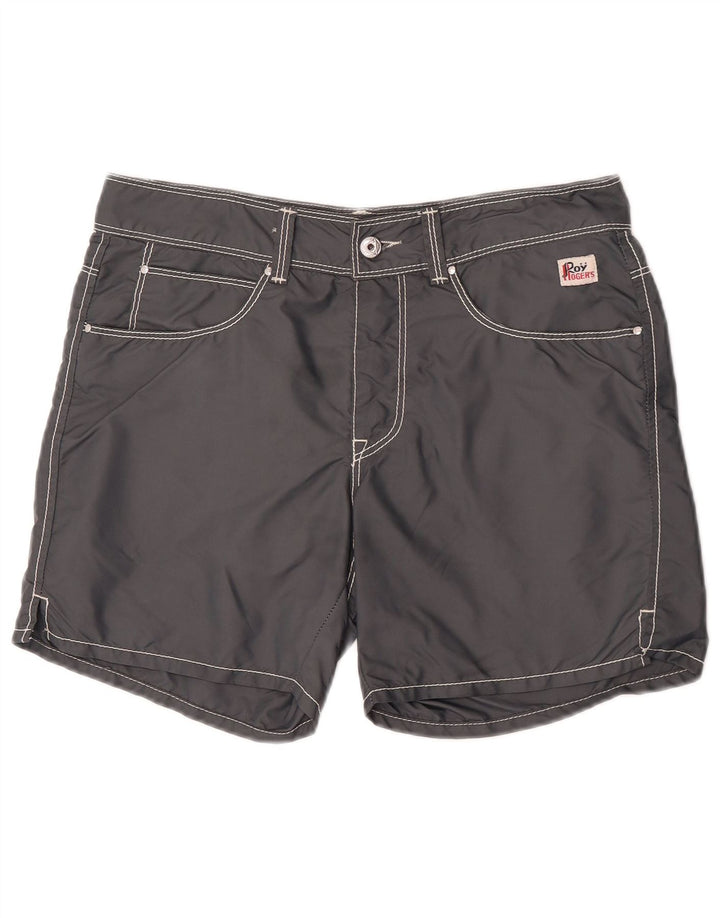 Bañador Hombre Roy Rogers Poliamida Gris Medio