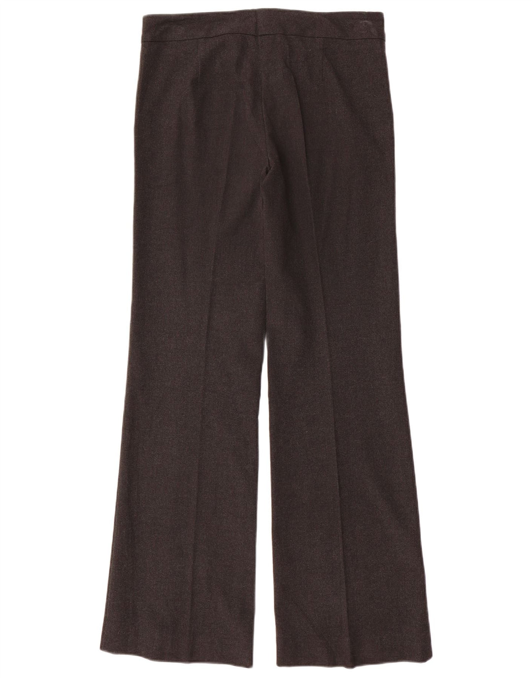 Sisley Pantalones de traje con corte de bota para mujer IT 42 Medium W30 L32 Grey Moteado