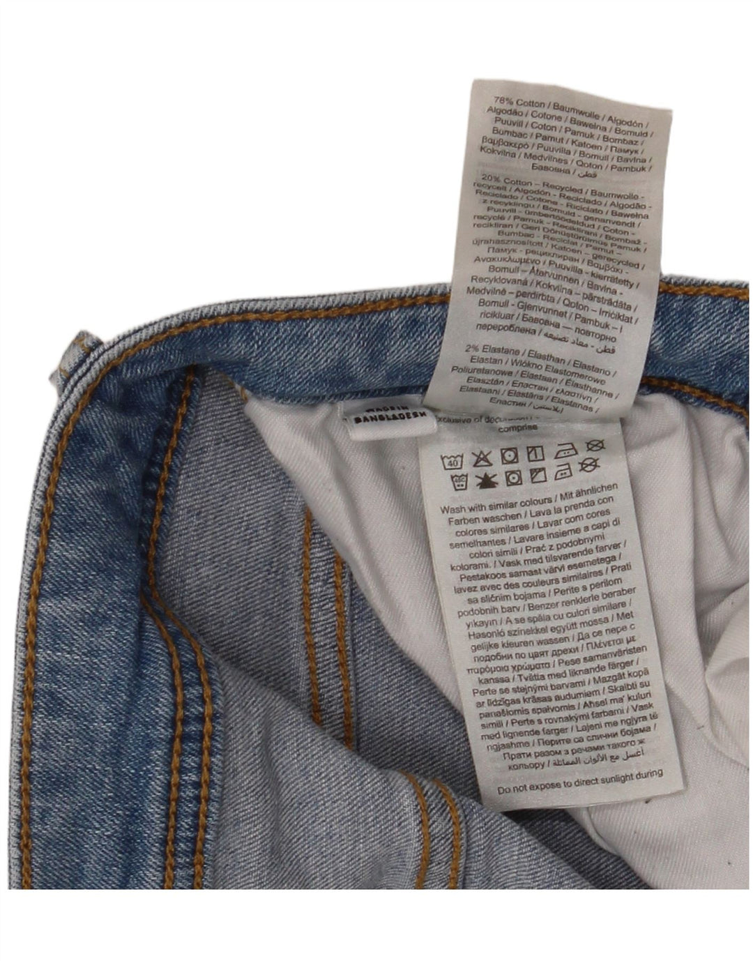 Vaqueros Jack & Jones Mujer Slim W32 L32 Algodón Azul