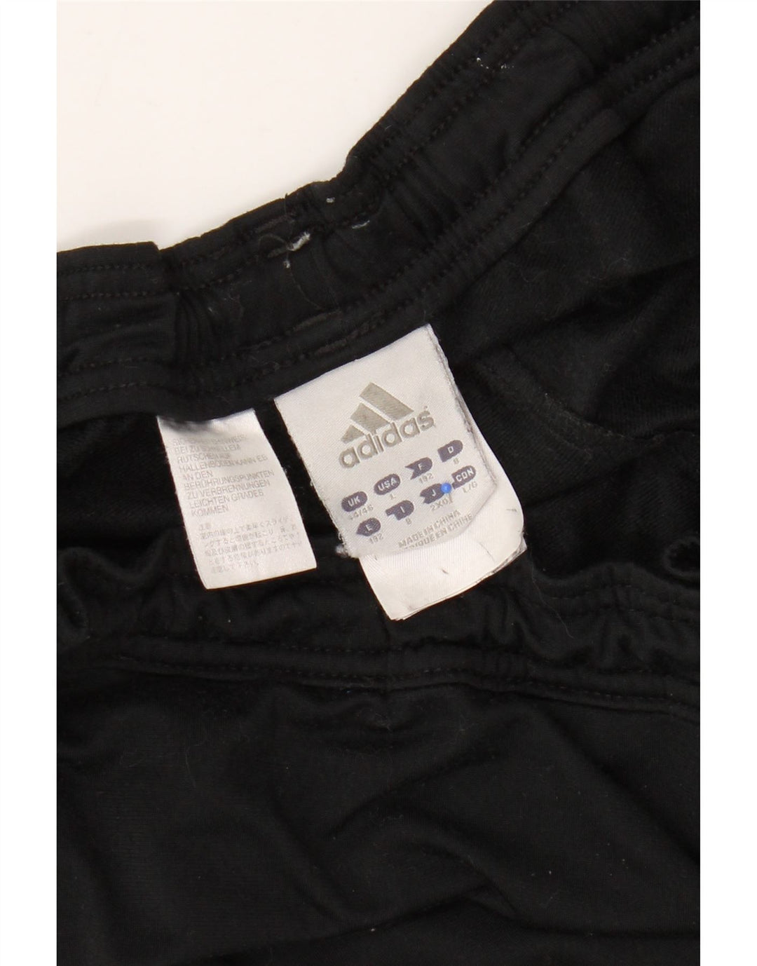 ADIDAS Pantalones de chándal para hombre Joggers UK 44/46 Large Negro Poliéster