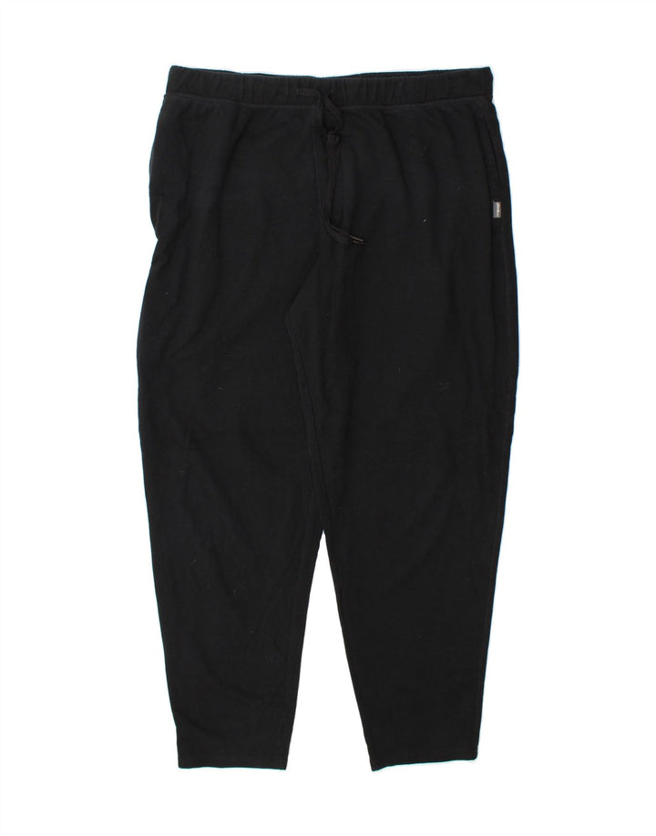 EDDIE BAUER Mens Tracksuit Trousers XL  Black Cotton Vintage Eddie Bauer and Second-Hand Eddie Bauer from Messina Hembry 