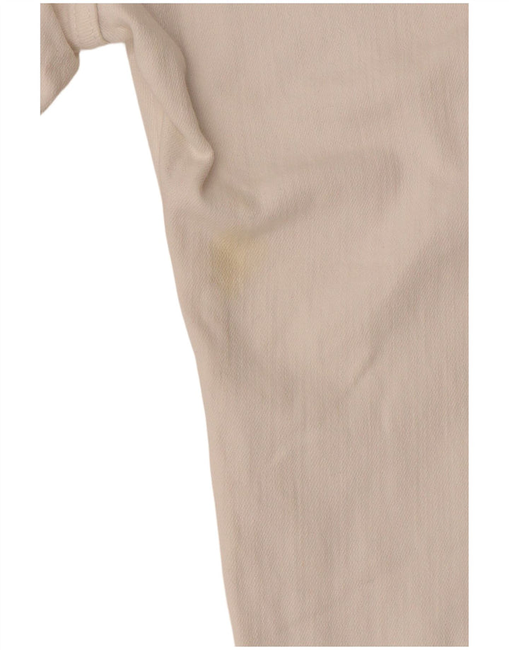 ZARA Mens Slim Cropped Jeans EU 40 Medium W31 L24 White Cotton
