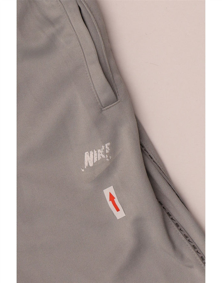 Nike Pantalones cortos deportivos con gráficos para niños 12-13 años Grande Gris Poliéster