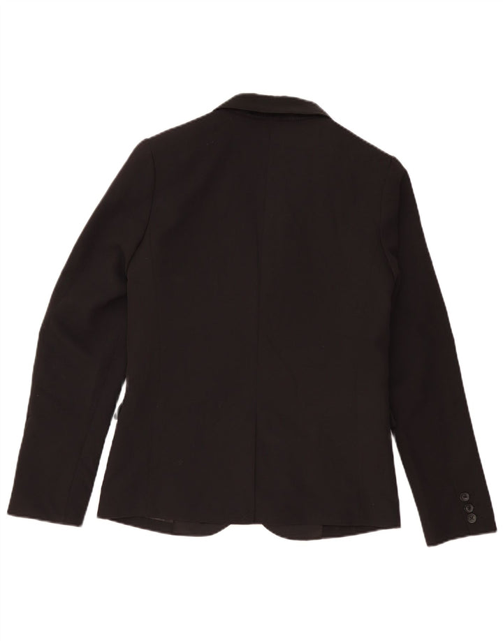 Diesel Chaqueta tipo blazer de 2 botones para niño 13-14 años Poliéster negro