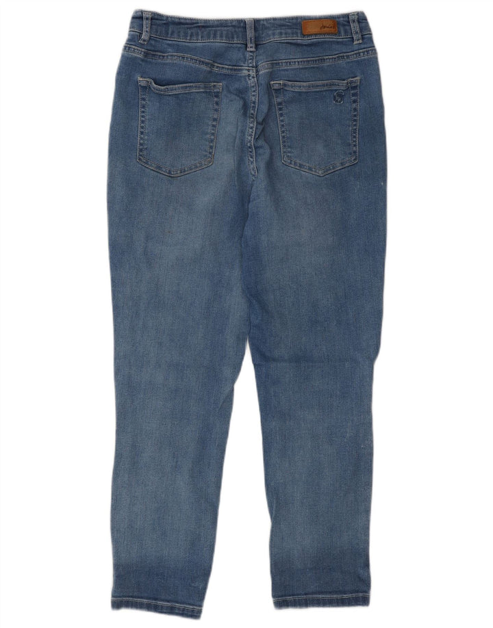Vaqueros recortados para mujer Joules UK 12 Medium W30 L25 Algodón azul