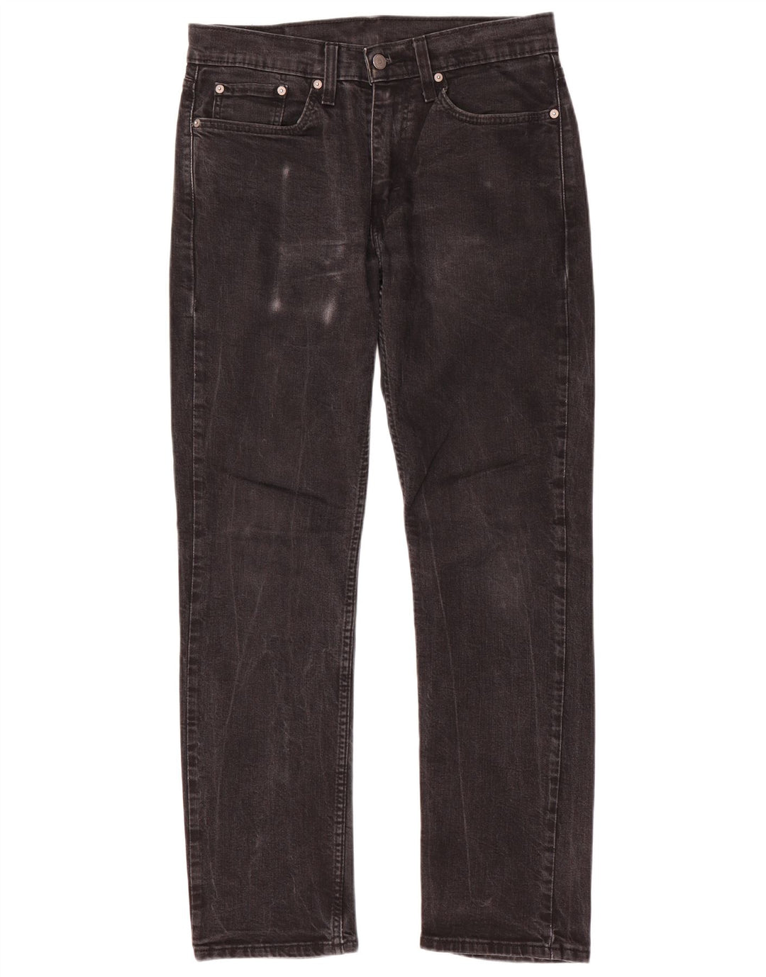 Levi's Jeans rectos 514 para hombre W31 L32 Algodón negro