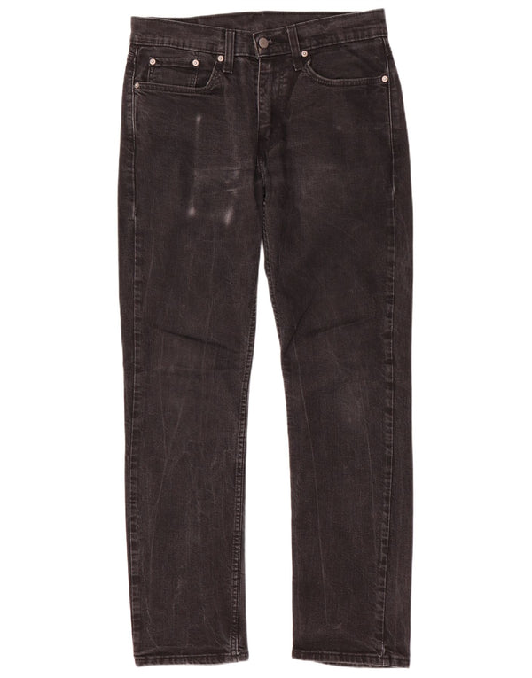 Levi's Jeans rectos 514 para hombre W31 L32 Algodón negro
