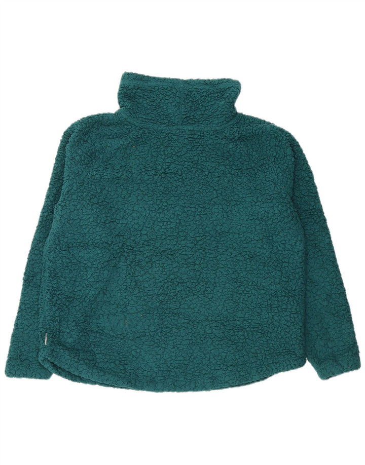 EDDIE BAUER Jersey polar extragrande para mujer UK 46 Poliéster verde grande
