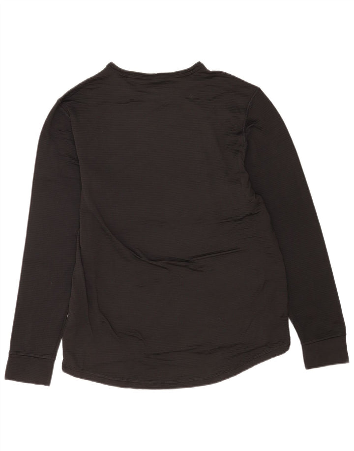 Wrangler Hombre Top Manga Larga Grande Poliéster Negro