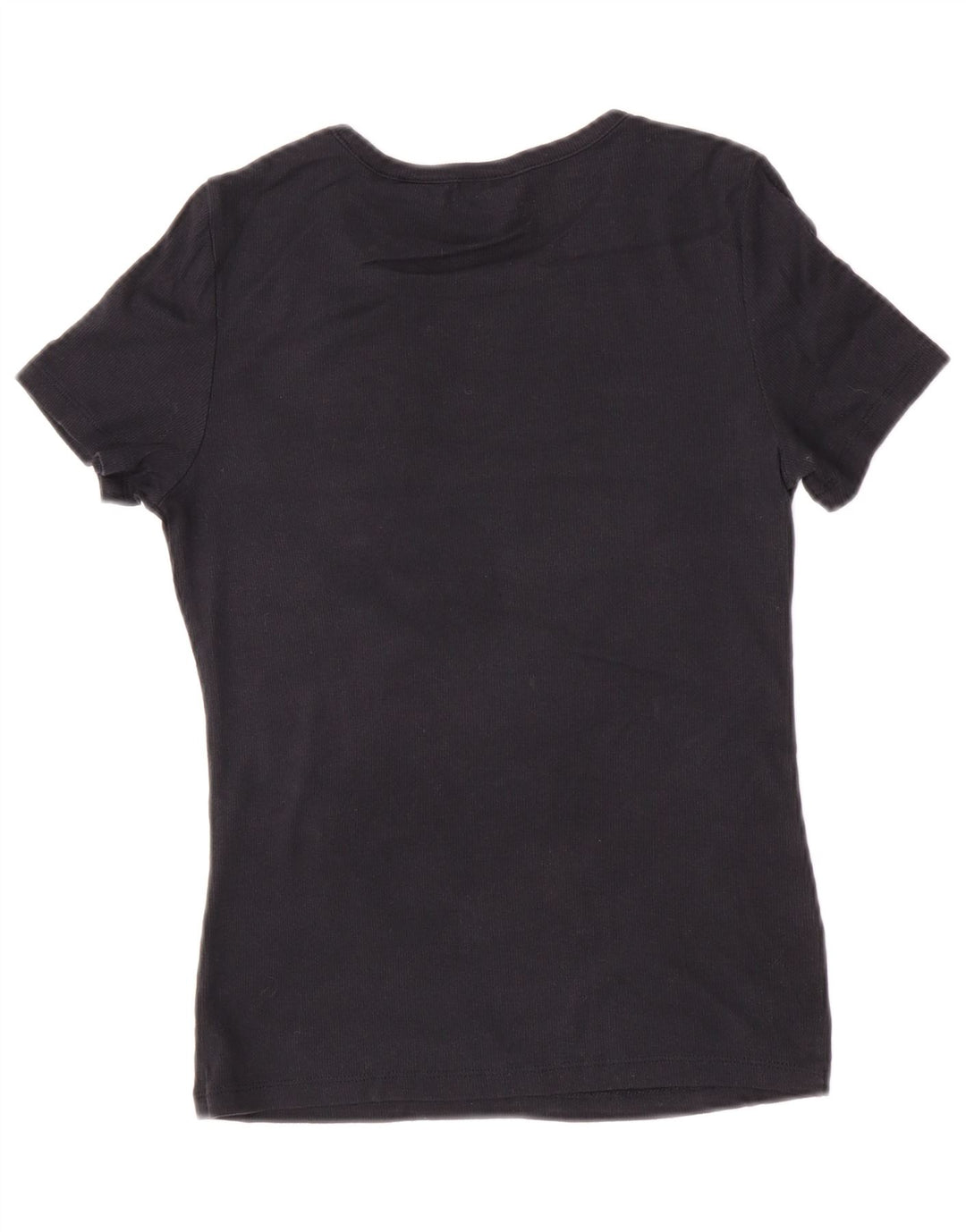 Levi's Camiseta para mujer Top UK 12 Medium Black Cotton