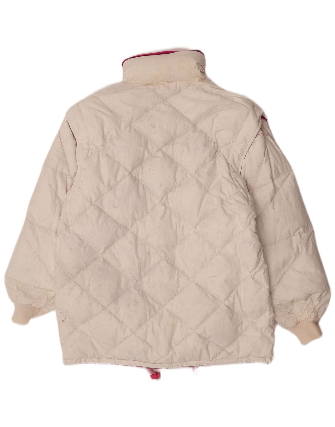 Dolomite Chaqueta acolchada reversible para hombre, ajuste holgado, UK 36, poliéster rosa pequeño