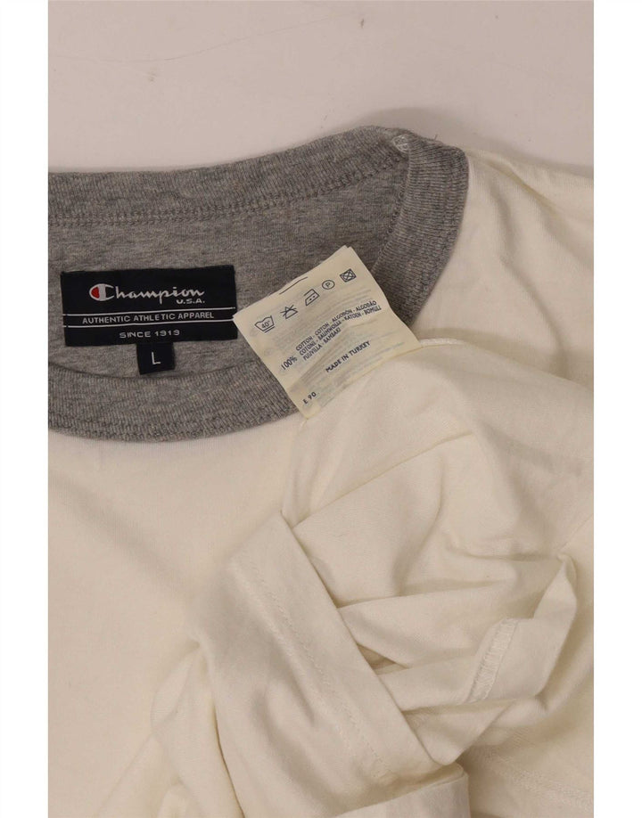 Champion Chaleco Para Hombre Top Grande De Algodón Blanco