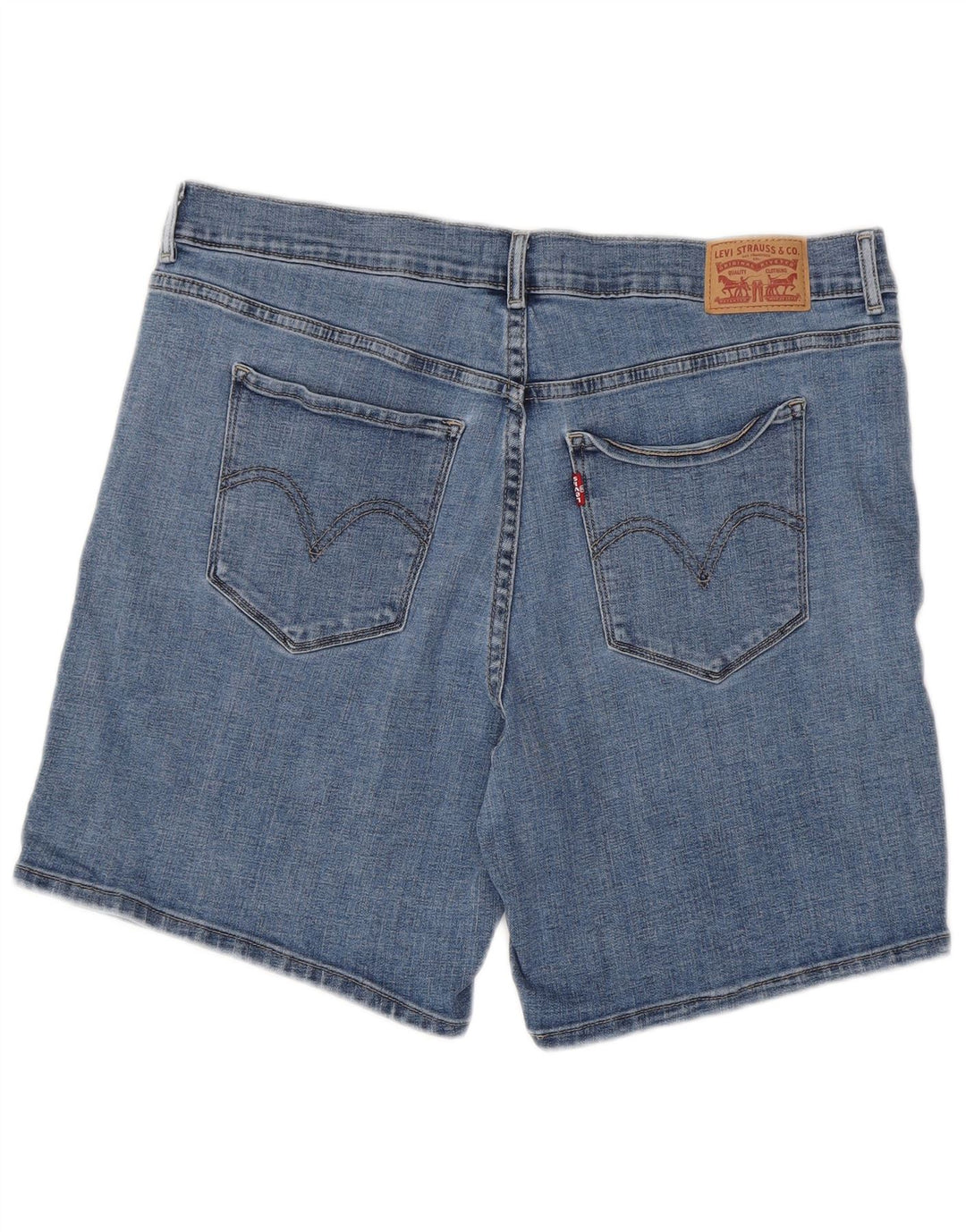 Levi's Pantalones Cortos De Mezclilla Clásicos Para Mujer W32 Algodón Azul Grande
