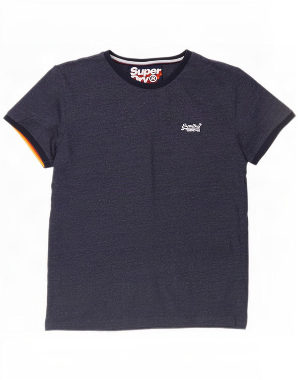 Superdry Camiseta para hombre Top 2XL Algodón azul