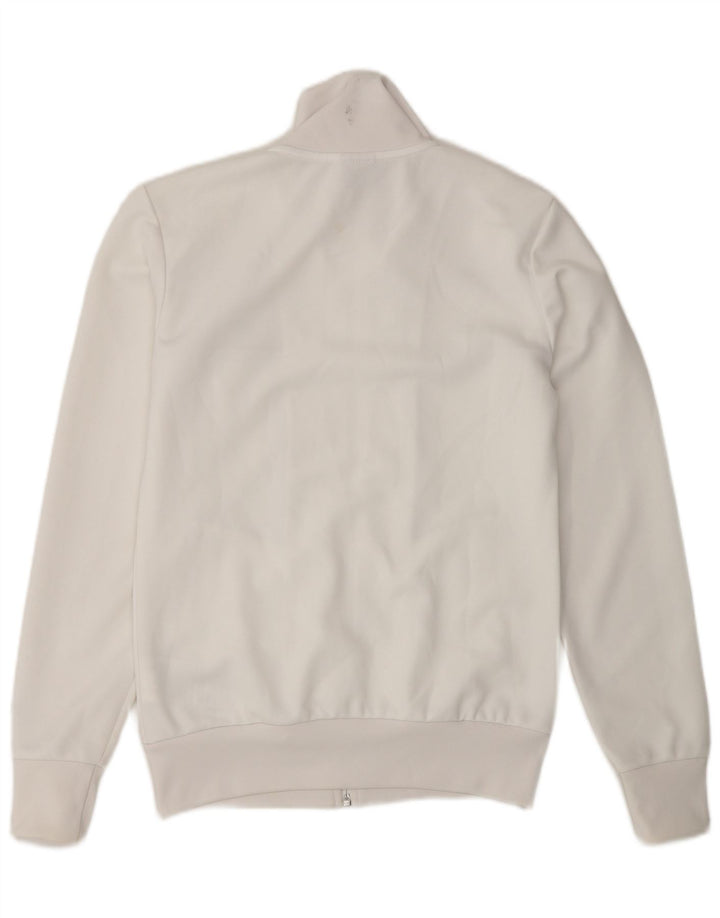 Nike - Chaqueta de chándal para mujer, talla 8/10, poliéster blanco pequeño