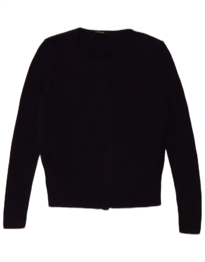 Marks & Spencer - Cárdigan para mujer, talla 40, tamaño mediano, azul marino