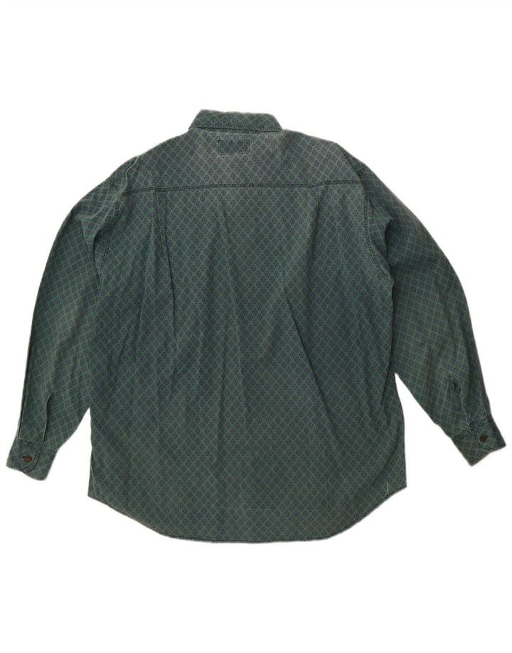 Camisa Spitfire Hombre Verde Medio Floral