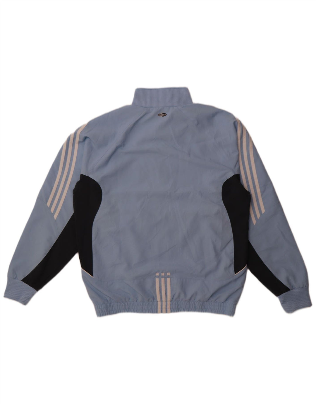 Adidas Mens Climalite Chándal Top Chaqueta Reino Unido 38/40 Medio Azul Colorblock