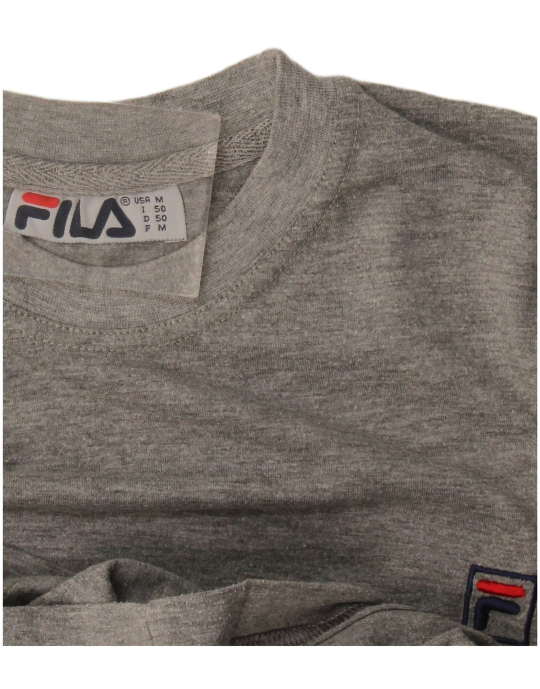 Camiseta Fila Hombre Top Gris Medio