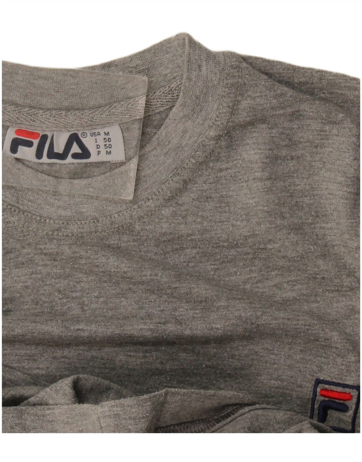 Camiseta Fila Hombre Top Gris Medio