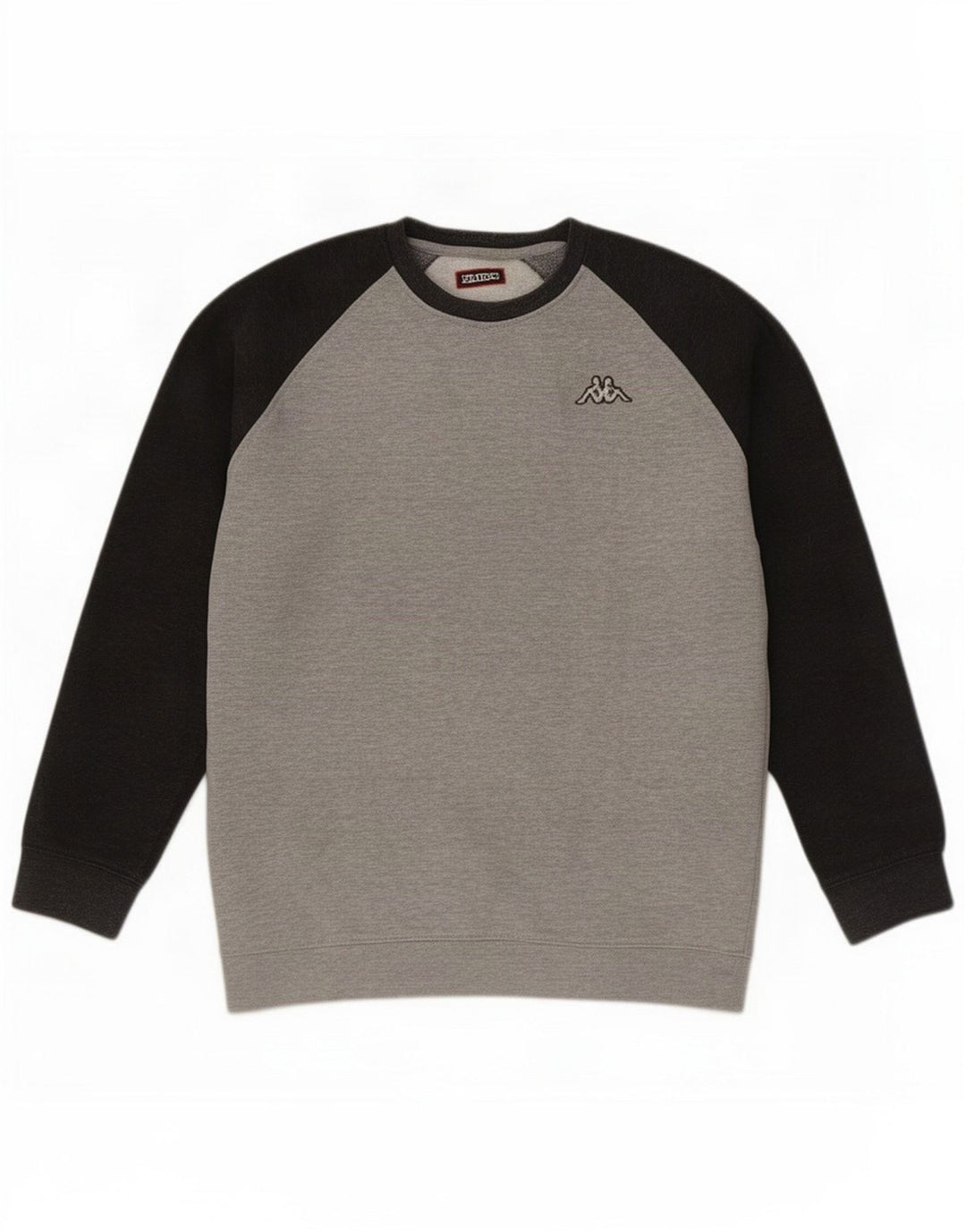 Kappa Hombre Sudadera Jumper 3XL Gris Colorblock