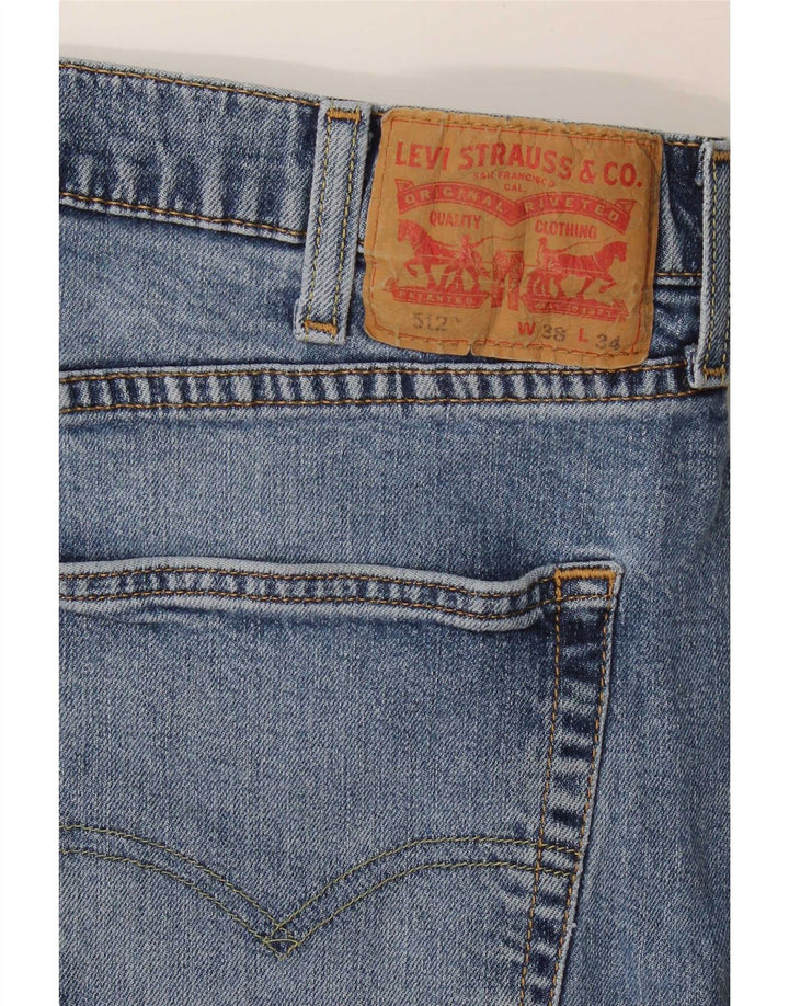 Vaqueros Levi's 512 Slim Tapered para hombre W38 L34 Azul