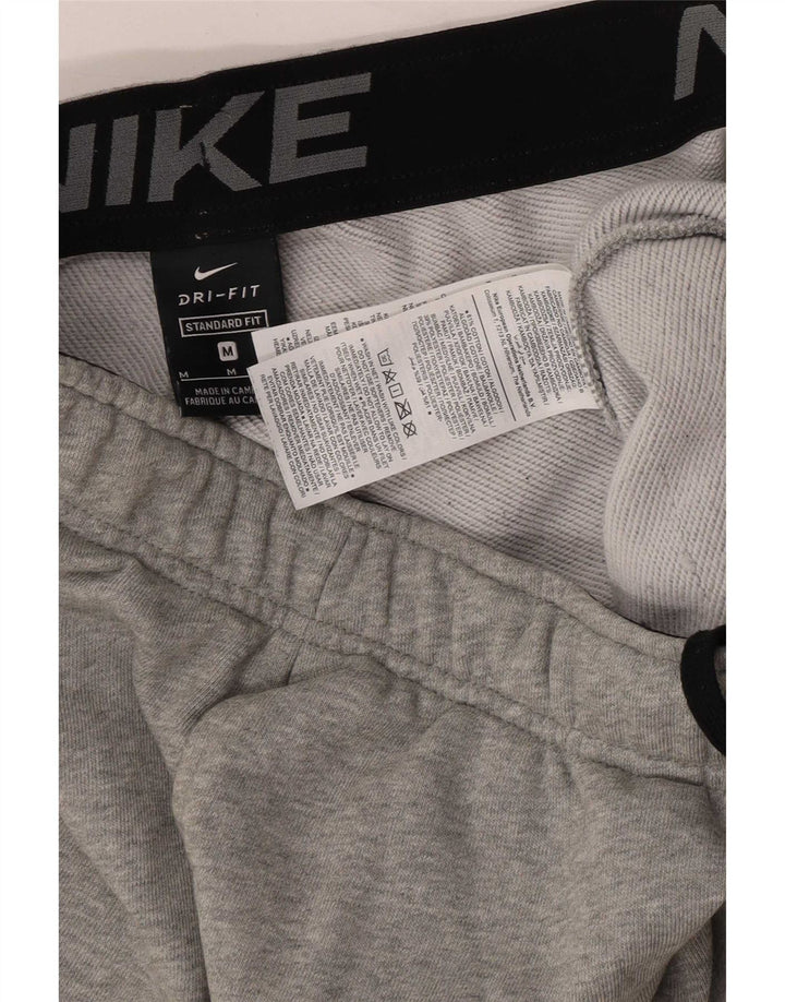 Nike Hombre Dri Fit Standard Chándal Pantalones Joggers Algodón Gris Medio