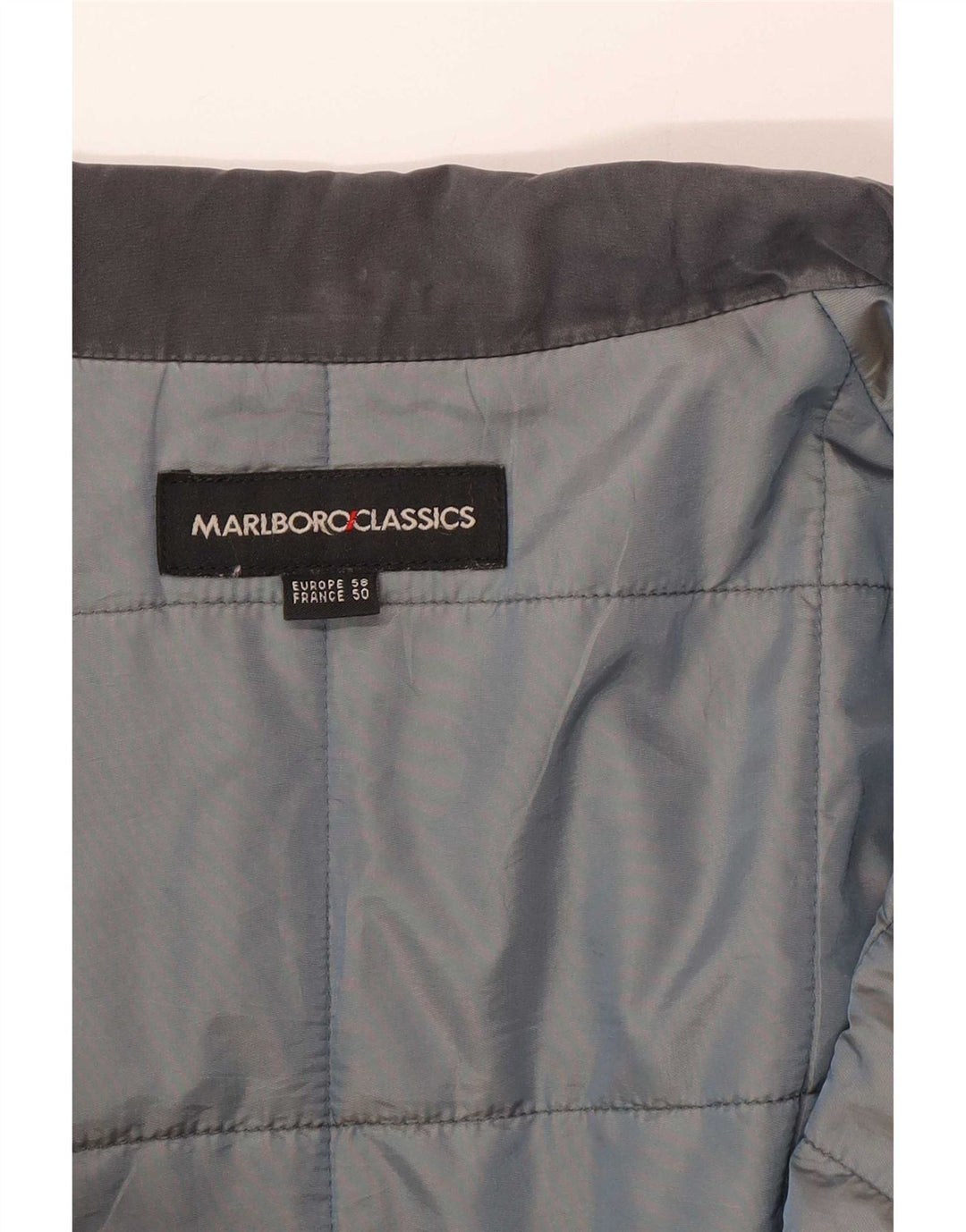 Marlboro Classics Chaqueta acolchada para hombre IT 58 4XL Azul