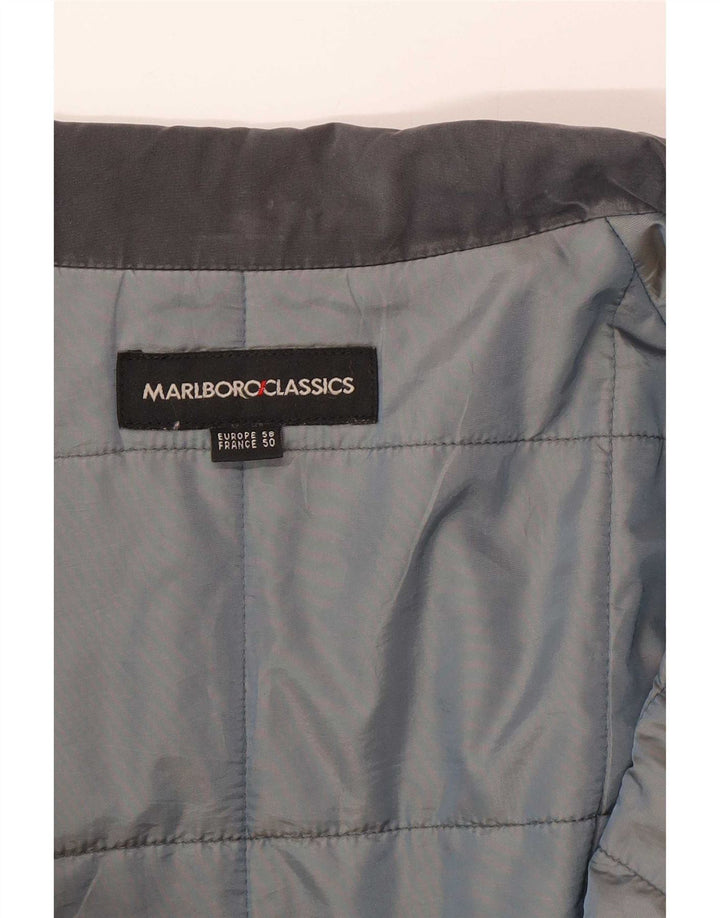 Marlboro Classics Chaqueta acolchada para hombre IT 58 4XL Azul