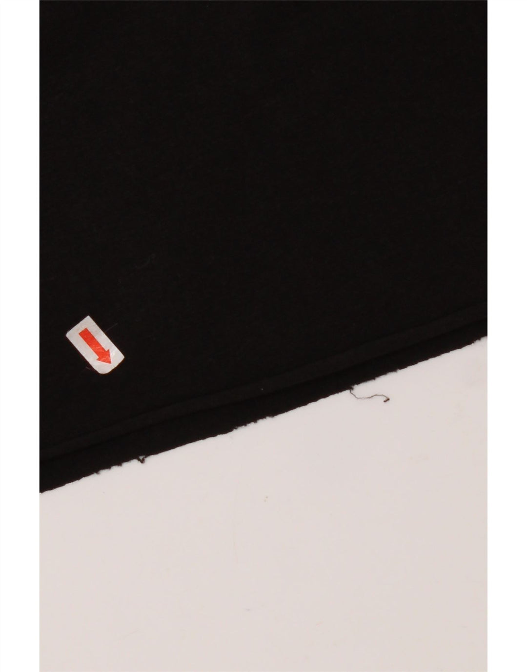 KAPPA Camiseta corta con gráfico extragrande para mujer UK 10 Small Black Cotton